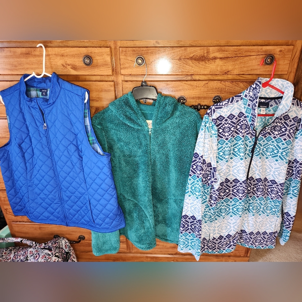 Womens Jackets And Vest-various sizes.